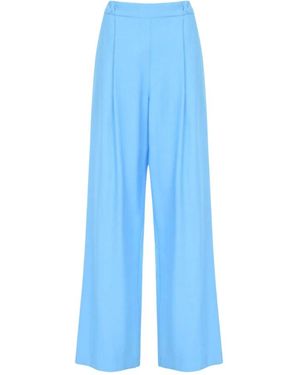 Soallure Wide Trousers - Blu