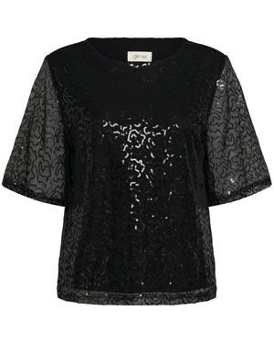 Cream Blouses - Noir