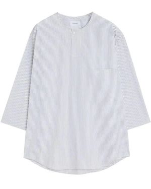 Lemaire Henley Top - Weiß