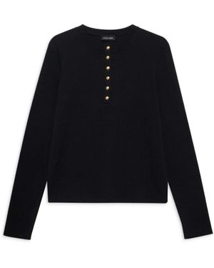 Anine Bing Long Sleeve Tops - Black