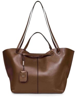 Max Mara Tassen ,Bruin ,Nylon Tassen