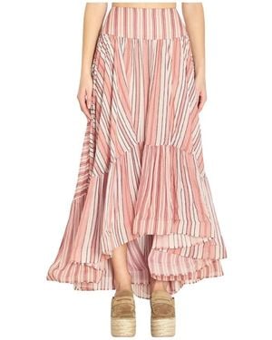 Zimmermann Maxi Skirts - Pink
