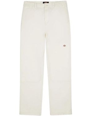 Dickies Cropped Trousers - White