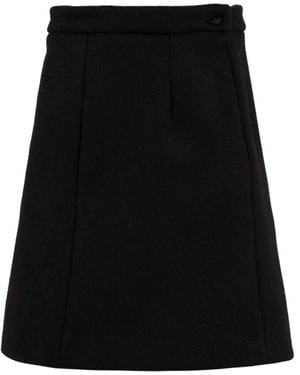 Douuod Woman Short Skirts - Black