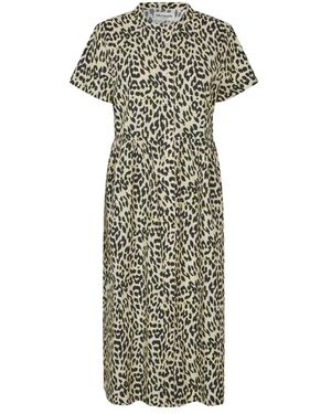 Lolly's Laundry Kleedjes ,Veelkleurig ,Shirt Dress - Groen