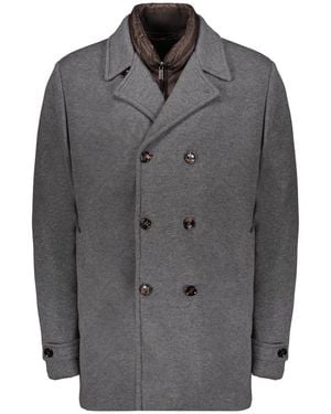 Moorer Bolgi-Le Peacoat - Grau