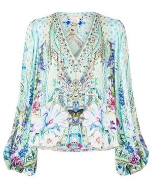 CAMILLA Blouses - Blue
