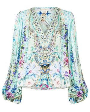 CAMILLA Blouses - Blue