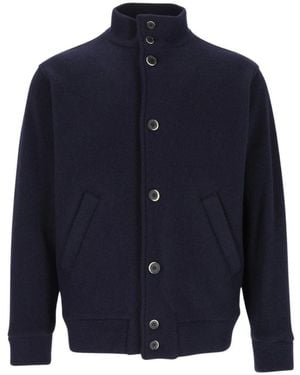Barena Bomber Jackets - Blue