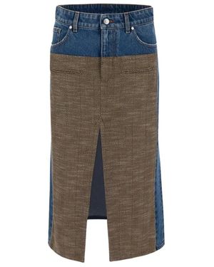 Stella McCartney Denim Skirts - Grey