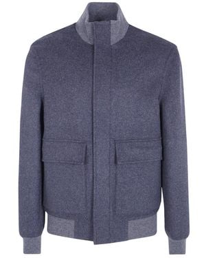 Brunello Cucinelli Bomber Jassen - Blauw