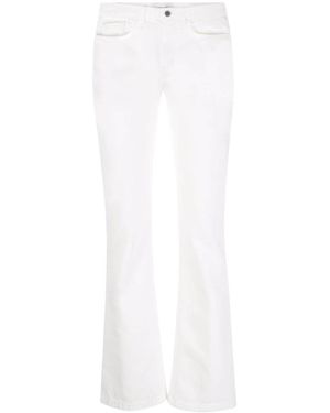 Alberta Ferretti Boot-Cut Jeans - Blanco