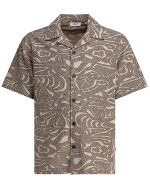 NN07 Short Sleeve Shirts - Brown