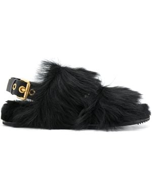 Car Shoe Flat sandali - Nero