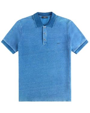 Fay Polo Shirts - Blu