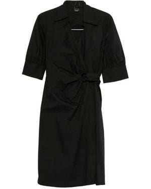 Pinko Wrap Dresses - Black