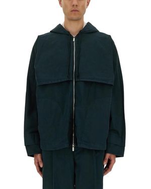 Helmut Lang Garment-Dyed Windbreaker - Grün