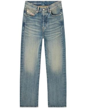 DIESEL Straight Jeans - Blauw