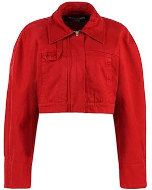 Jacquemus Denim Jackets - Red