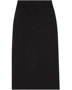 REMAIN Birger Christensen Midi Skirts - Negro