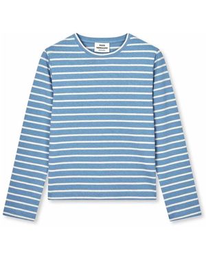 Mads Nørgaard Langarmshirt - Blau