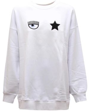 Chiara Ferragni Sweatshirts - Blanco