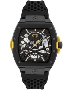Philipp Plein Accessoires ,Zwart ,The $Keleton 2.0 Watch