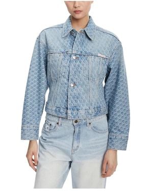 Calvin Klein Denim Jackets - Blue
