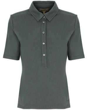 Woolrich Katoenen Piqué Poloshirt - Groen
