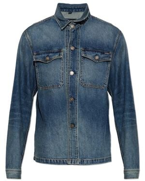 Tom Ford Denim Shirts - Blu