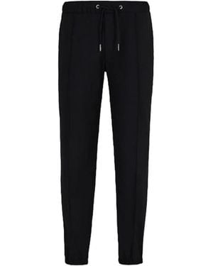 ARMANI EXCHANGE Slim-Fit Trousers - Black