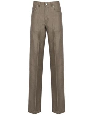 Rick Owens Wide Trousers - Gris