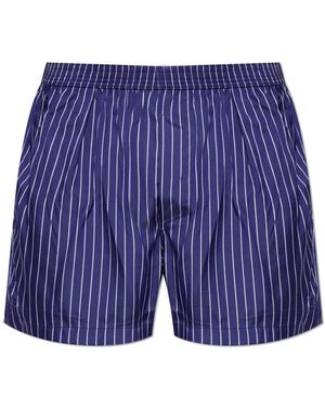Tom Ford Ondergoed ,Blauw ,Zijden Boxershorts