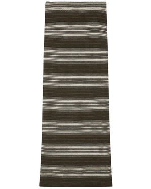 Miss Sixty Gestreept Gebreide Maxi Rok - Groen