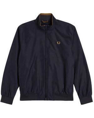 Fred Perry Bomber Jackets - Blu
