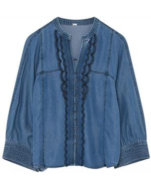 GUSTAV Kaisa Blouse - Blauw