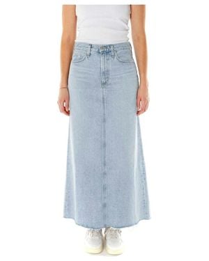 Agolde Hilla Skirt - Blauw