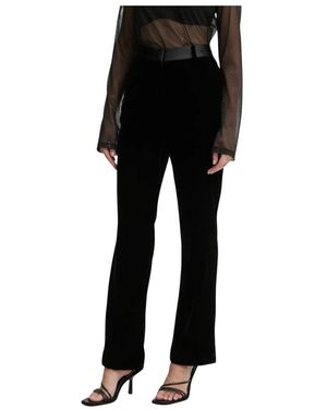 Bruuns Bazaar Fluwelen Broek - Zwart
