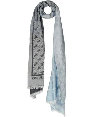 Guess Noelle Ii Jcq Dgr Scarf 70X180 - Blau