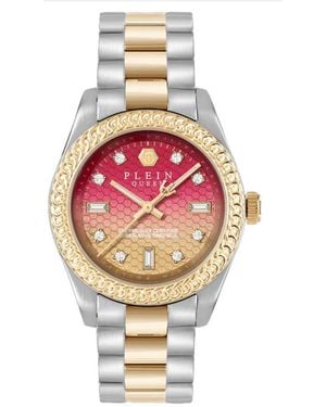 Philipp Plein Accessoires ,Grijs ,Watches - Roze