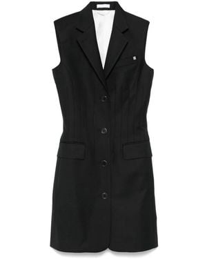 Helmut Lang Tailliertes Blazer-Kleid - Schwarz