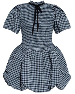 Ganni Short Dresses - Bleu