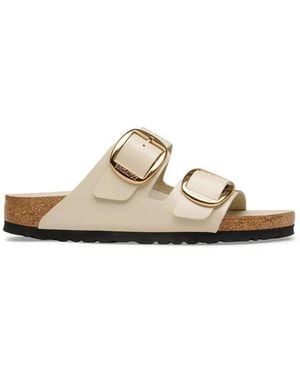 Birkenstock Sliders - Metálico