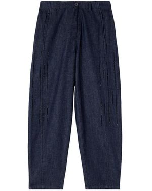 Oltre Loose-Fit Jeans - Azul