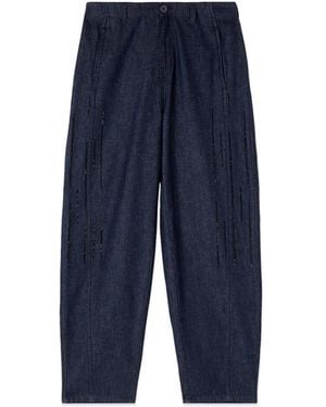 Oltre Loose-Fit Jeans - Azul