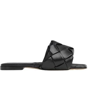Bottega Veneta Sliders - Black