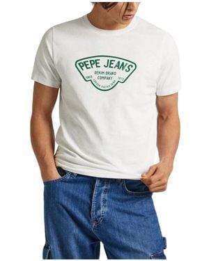 Pepe Jeans T-Shirts - White