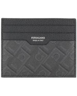 Ferragamo Gancio Kaarthouder - Grijs