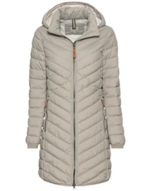 Camel Active Gewatteerde Jas Voor - Grijs
