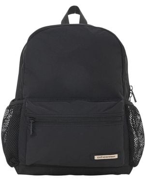 EA7 Nylon Rucksack - Schwarz
